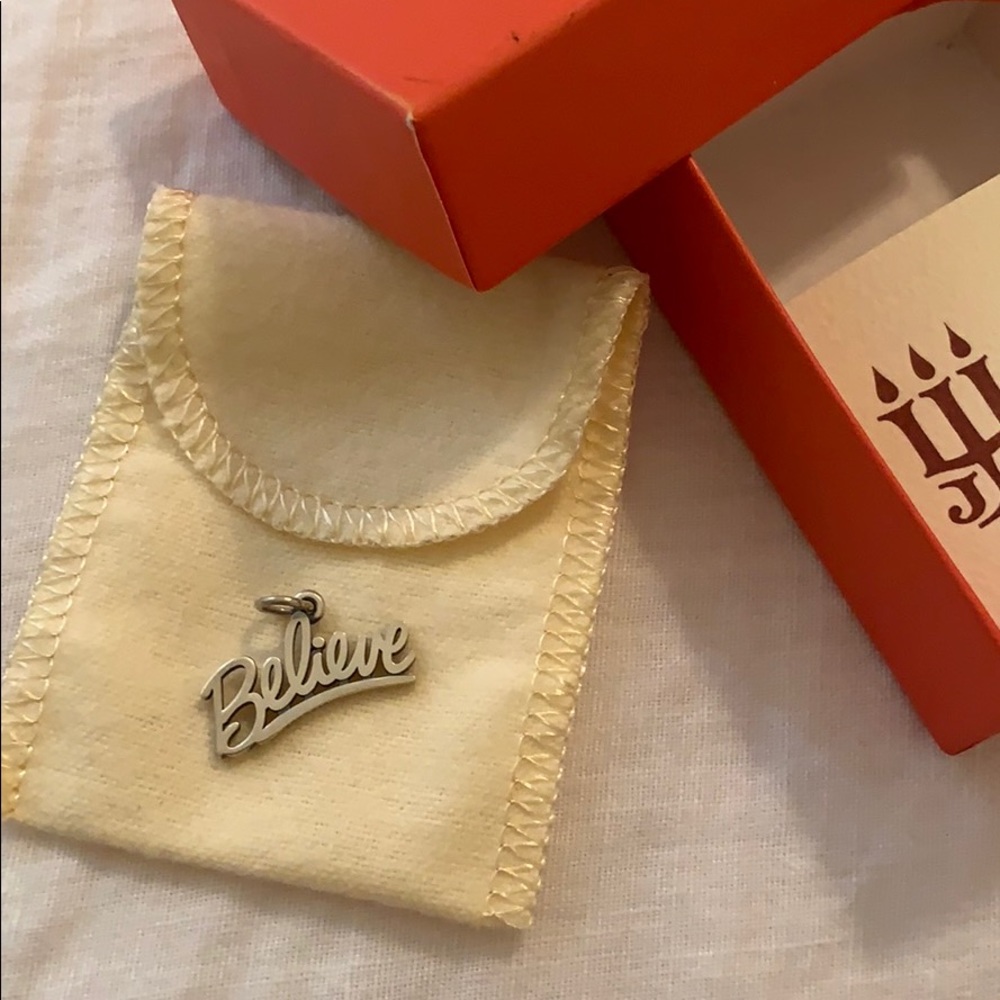 James Avery Believe Charm